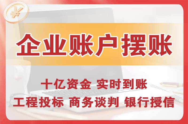 丽水企业账户摆账